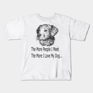 I Love My DOG Kids T-Shirt